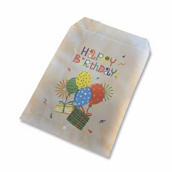 Mitbringseltüte Happy Birthday Ballon