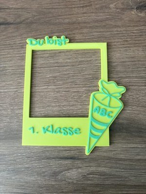 Foto-Rahmen "Du bist 1.Klasse"