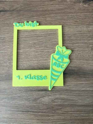 Foto-Rahmen "Du bist 1.Klasse"