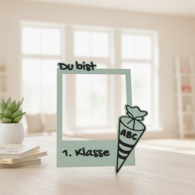 Foto-Rahmen "Du bist 1.Klasse"