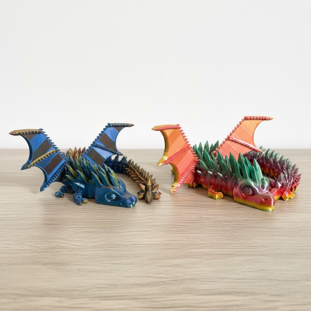 Kristall-Drache