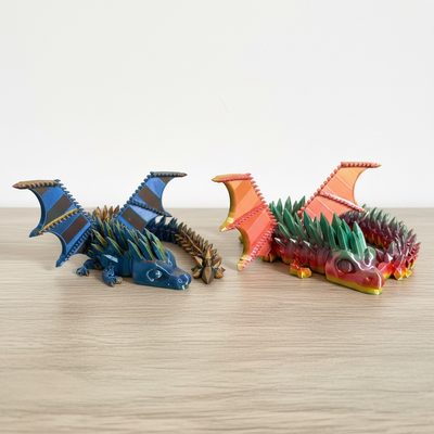 Kristall-Drache