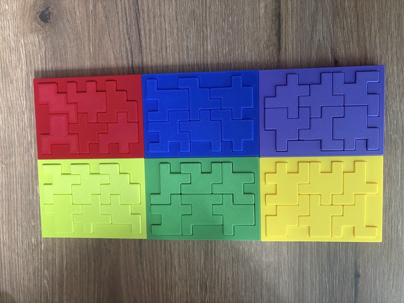 1 von 6 Logik Puzzel-Würfeln