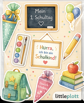 Sticker Einschulung