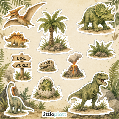 Sticker - Dinosaurier
