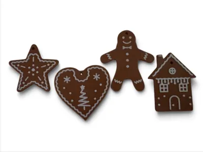 Lebkuchenanhänger Weihnachtsbäckerei