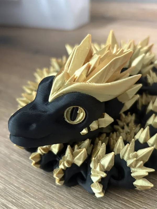 2-farbiger Drache Kristall