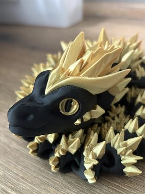 2-farbiger Drache Kristall